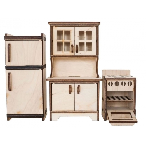 Купить Кострома. Набор для конструирования "Набор мебели "Кухня" арт.МК-001 в интернет-магазине Ravta – самая низкая цена