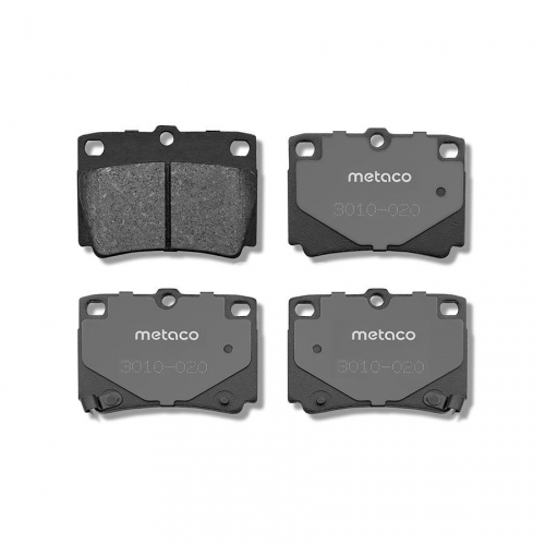 Купить 3010-020 METACO Колодки тормозные задние дисковые к-кт в интернет-магазине Ravta – самая низкая цена