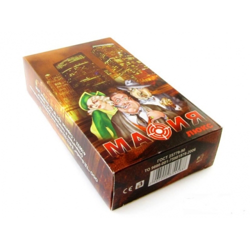 Купить Игра карточная "Мафия ЛЮКС" большая коробка арт.7090 в интернет-магазине Ravta – самая низкая цена
