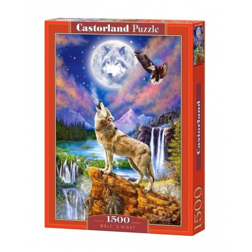 Купить Castorland. Пазл 1500 арт.C-151806 "Волчья ночь" в интернет-магазине Ravta – самая низкая цена