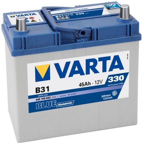 Купить Аккумулятор VARTA Blue Dynamic 545155033 45Ah 330A в интернет-магазине Ravta – самая низкая цена