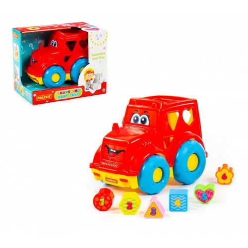 Купить Полесье. Развивающая игрушка "Трактор" (в коробке) арт.89403 в интернет-магазине Ravta – самая низкая цена