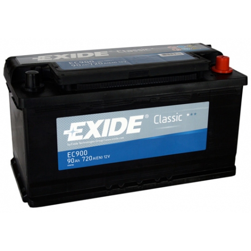 Купить Аккумулятор EXIDE Classic EC900 90Ah 720A в интернет-магазине Ravta – самая низкая цена