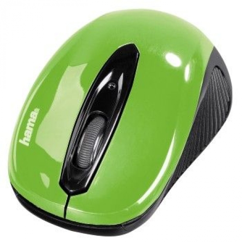 Купить Мышь Hama AM-7300 зеленый оптическая (1000dpi) беспроводная USB для ноутбука (3but) в интернет-магазине Ravta – самая низкая цена