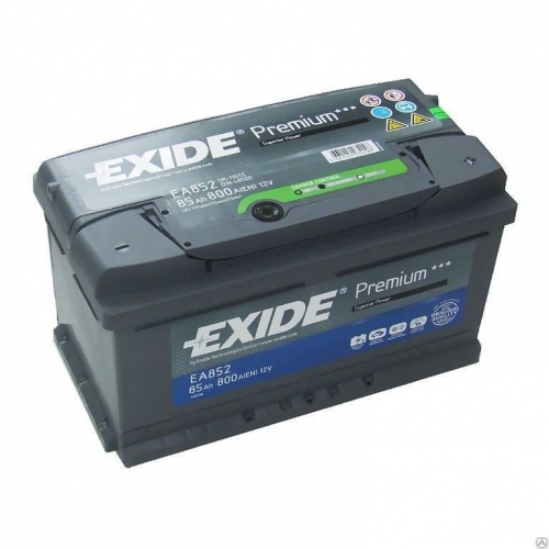Купить Аккумулятор EXIDE Premium EA852 85Ah 800A в интернет-магазине Ravta – самая низкая цена