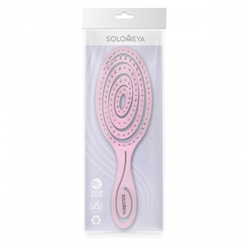 Купить 726658 Подвижная био-расческа для волос Solomeya Светло-розовая 1шт. в интернет-магазине Ravta – самая низкая цена