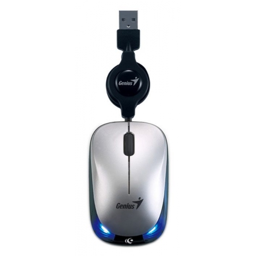 Купить Мышь Genius NX-Micro серебристый/черный оптическая (1200dpi) в интернет-магазине Ravta – самая низкая цена