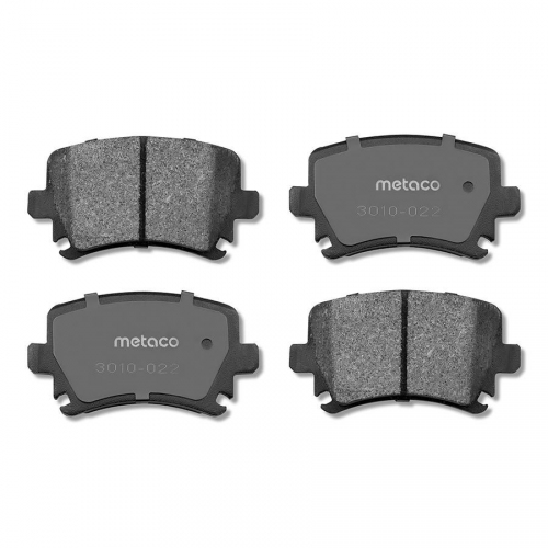 Купить 3010-022 METACO Колодки тормозные задние дисковые к-кт в интернет-магазине Ravta – самая низкая цена