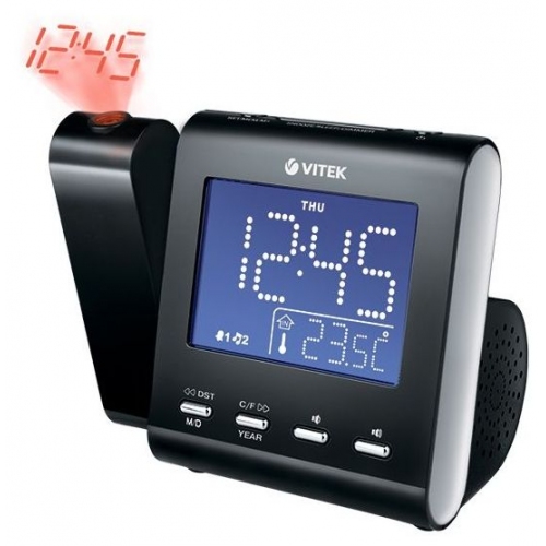 Купить Радиочасы VITEK VT-6606 (BK) в интернет-магазине Ravta – самая низкая цена