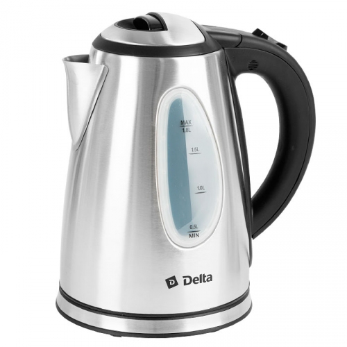 Купить Чайник DELTA DL-1214 нерж 1.8 л в интернет-магазине Ravta – самая низкая цена