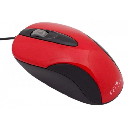 Купить Мышь Oklick 151M red/black optical (800dpi) USB в интернет-магазине Ravta – самая низкая цена
