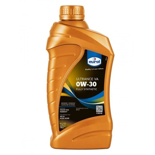 Купить Масло моторное Eurol Ultrance VA 0W-30 синтетическое 1л в интернет-магазине Ravta – самая низкая цена