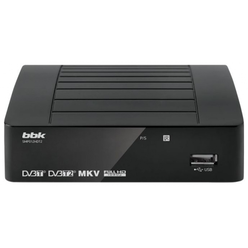 Купить Ресивер DVB-T2 BBK SMP012HDT2 черн в интернет-магазине Ravta – самая низкая цена