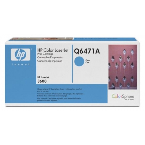 Купить Тонер картридж HP Q6471A cyan for Color LaserJet 3600 в интернет-магазине Ravta – самая низкая цена