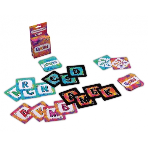 Купить Эврикус. Настольная игра "Буквы" арт.BG-11042 в интернет-магазине Ravta – самая низкая цена