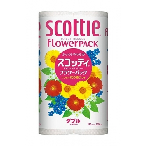 Купить 262600 NP Туалетная бумага Crecia "Scottie FlowerPACK" двухслойная (25м) 12шт в интернет-магазине Ravta – самая низкая цена