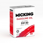 Масло моторное Micking Gasoline Oil MG1 5W-30 SP/RC synth. 4л.  синтетическое (синтетика)