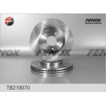 (tb219070) Диск тормозной передний FENOX Ford Transit/Connect 02-06