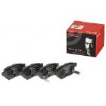 P83133 BREMBO Комплект тормозных колодок, дисковый тормоз