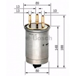 (0450906508) Bosch Фильтр топл (10 мм = диаметр резьбы под датчик воды)