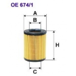 OE674/1 Filtron Масляный фильтр
