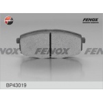 BP43019 FENOX Комплект тормозных колодок, дисковый тормоз