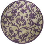 Ковер CH-11 1.6*1.6 (арт.BS-Y101 Фиолетовый) Круг  круглые