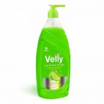 Средство для мытья посуды "Velly" Premium лайм и мята, 1л (12шт/уп)