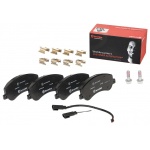 P24064 BREMBO Комплект тормозных колодок, дисковый тормоз