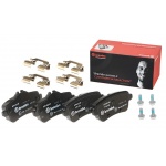 P50100 BREMBO Комплект тормозных колодок, дисковый тормоз