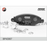 bp43067 FENOX Комплект тормозных колодок, дисковый тормоз