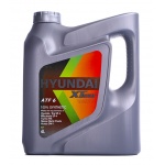 HYUNDAI Трансмиссионное масло для АКПП синтетическое XTeer ATF 6 (1041412), 4л  (синтетика)