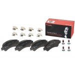 P61091 BREMBO Комплект тормозных колодок, дисковый тормоз