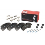 P50059 BREMBO Комплект тормозных колодок, дисковый тормоз