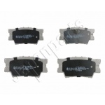 pp-218af JAPANPARTS Комплект тормозных колодок, дисковый тормоз