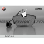 (bp43105) Колодки тормозные дисковые задние FENOX VW Transporter 90-04