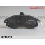 BP43010 FENOX Комплект тормозных колодок, дисковый тормоз