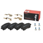 P24072 BREMBO Комплект тормозных колодок, дисковый тормоз