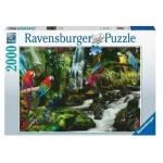 Ravensburger. Пазл карт. 2000 арт.17111 "Разноцветные попугаи в джунглях"