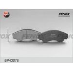 (bp43076) Колодки тормозные дисковые передние FENOX Fiat Ducato 94-02/02-, Peugeot Boxer