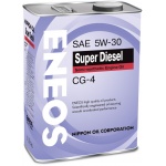 Масло ENEOS CG-4 полусинтетика 5/30 (4л)  полусинтетическое моторное
