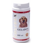 Профилактика и лечение заболеваний опорно-двигательного аппарата для собак Gelabon plus, 500 таб.