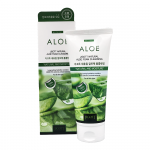 281563 Пенка для лица Jigott, с экстрактом алоэ, очищающая NATURAL ALOE FOAM CLEANSING, 180мл