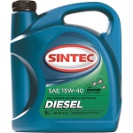 Sintec Масло Diesel SAE 15w40 API CF-4/CF/SJ 5л "4"