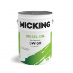 Масло моторное Micking Diesel Oil PRO2 5W-30 CG-4/CF-4 s/s 20л.  полусинтетическое