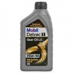 Трансмиссионное масло Mobil DELVAC 1 GO LS 75W-90 (1л)  синтетика