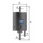 (3183000) UFI Фильтр топл.