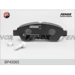 bp43065 FENOX Комплект тормозных колодок, дисковый тормоз