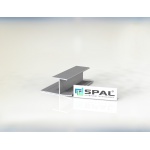 Алюминиевый профиль для стеновых панелей стыковочный H12 SPL-100 (3 м.п.)