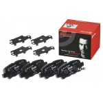 P56046 BREMBO Комплект тормозных колодок, дисковый тормоз